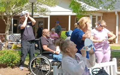 Southpointe Healthcare and Rehabilitation Hosts Unforgettable Eclipse Party for Residents and Staff